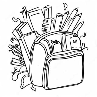 Exciting Back To School Night Coloring Page 54044-42795