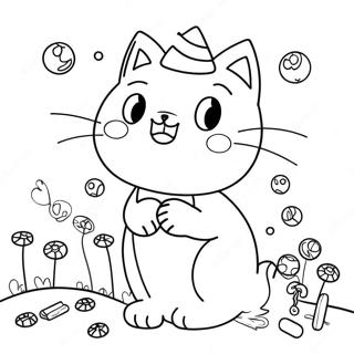 Candy Cat Poppy Playtime Coloring Page 54073-42775