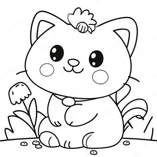 Candy Cat Poppy Playtime Coloring Page 54073-42776