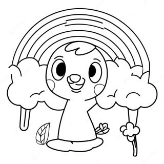 Rainbow Ruby Coloring Page 54083-42783