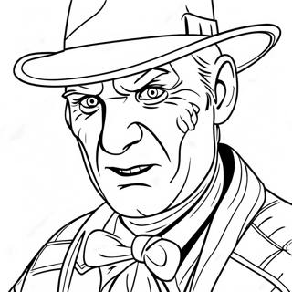 Freddy Krueger Coloring Pages