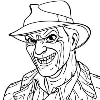 Freddy Krueger Coloring Pages