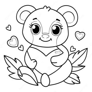 Preschool Valentines Coloring Pages