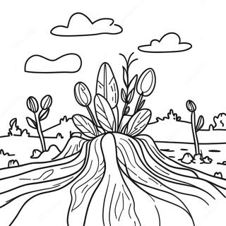 Soil Coloring Pages