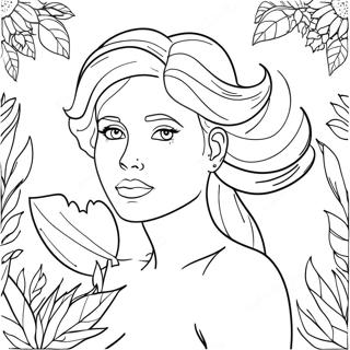 Eve Coloring Pages