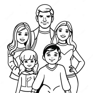 Thundermans Family Coloring Page 54263-42930