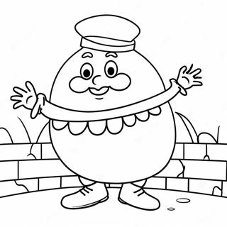 Página Para Colorir Humpty Dumpty Colorido 54304-42958