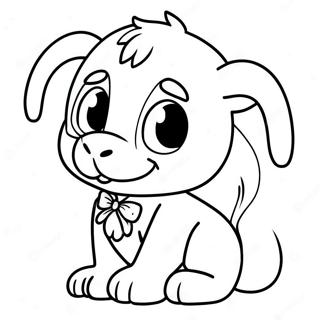 Cute Webkinz Character Coloring Page 54334-42989