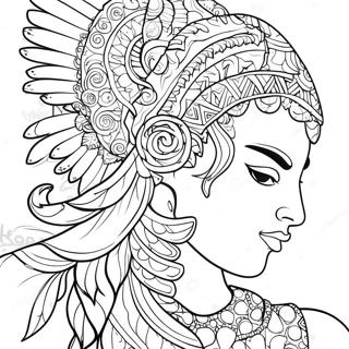 Te Ka Coloring Pages