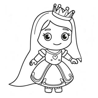 Roblox Princess Coloring Page 54463-43104