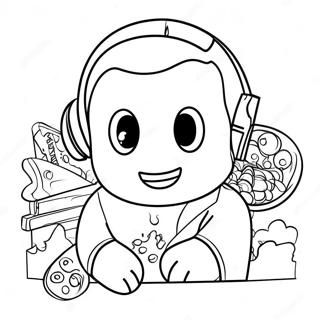 Movie Coloring Page 5450-4333