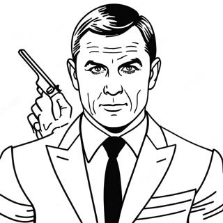 James Bond Coloring Pages