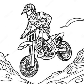 Eli Tomac Coloring Pages