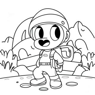 Adventurous Ryan Coloring Page 5461-4348