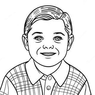 Young Sheldon Coloring Pages