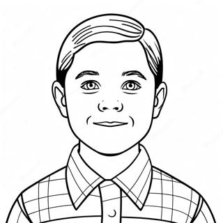 Young Sheldon Ausmalbild 54623-43232