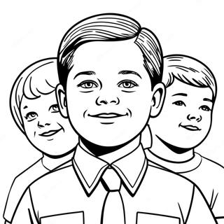 Young Sheldon Coloring Pages