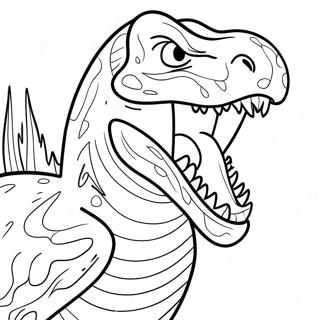 Indoraptor Jurassic World Coloring Pages