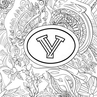 Byu Football Logo Coloring Page 54643-43224