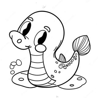 Eel Coloring Pages