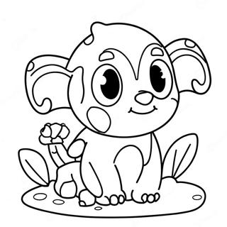 Pomni Coloring Pages