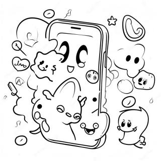 Iphone 12 塗り絵ページ