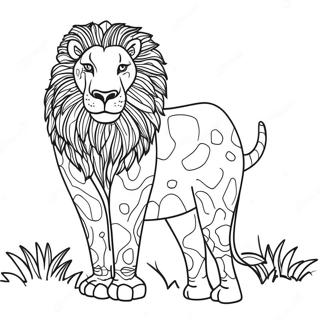 Africa Coloring Page 5480-4352