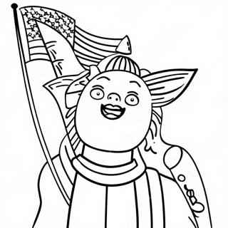 Pledge Of Allegiance Coloring Pages