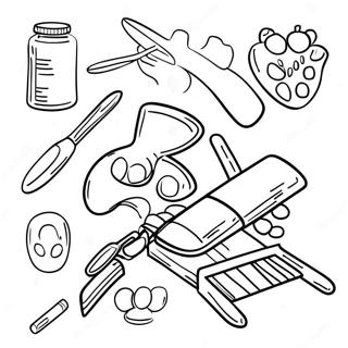 Medical Coloring Page For Kids 54883-43416