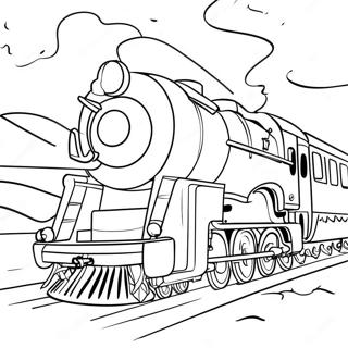 The Polar Express Coloring Page 54943-43467