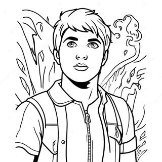 Percy Jackson Coloring Page 5500-4393