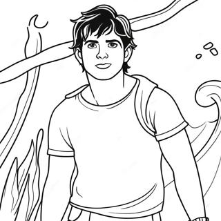 Percy Jackson Coloring Page 5500-4394