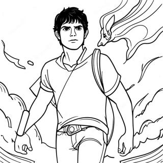 Percy Jackson Coloring Page 5500-4396