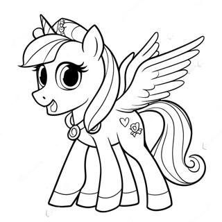 Princess Cadence In A Sparkling Dress Coloring Page 55044-43538