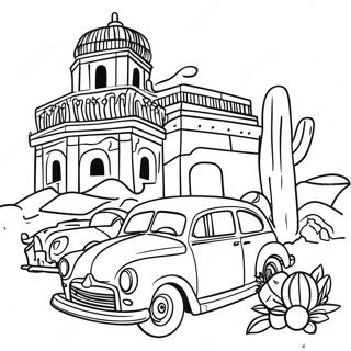 Mexico Coloring Page 550-440