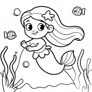 Ariel With Legs Coloring Pages