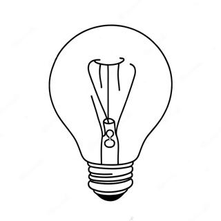 Christmas Light Bulb Coloring Page 5510-4375