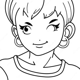 Bulma Coloring Pages