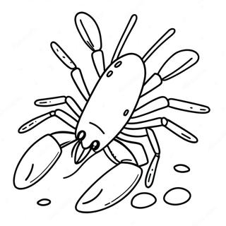 Crawfish Coloring Page 55173-43656