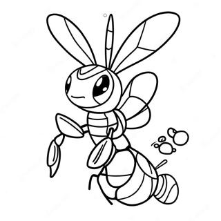 Beedrill Coloring Pages