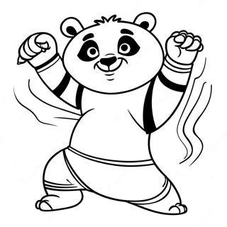 Kung Fu Panda Coloring Pages