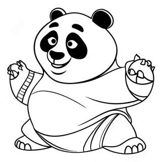 Kleurplaat Van Kung Fu Panda 5530-4398