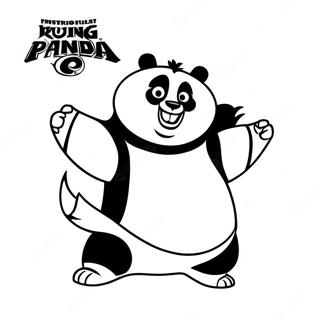 Kleurplaat Van Kung Fu Panda 5530-4400