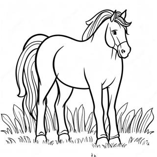 Clydesdale Coloring Pages