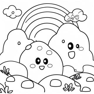 Rainbow Rocks Coloring Page 55393-43810