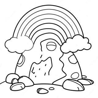 Rainbow Rocks Coloring Page 55393-43811