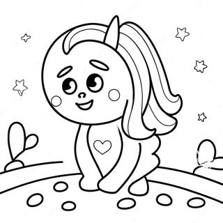 Rainbow Rocks Coloring Page 55393-43812