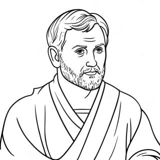 Paul Coloring Pages