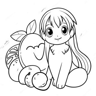 Fruits Basket Anime Coloring Page 55413-43838