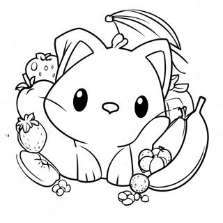 Fruits Basket Anime Coloring Page 55413-43840